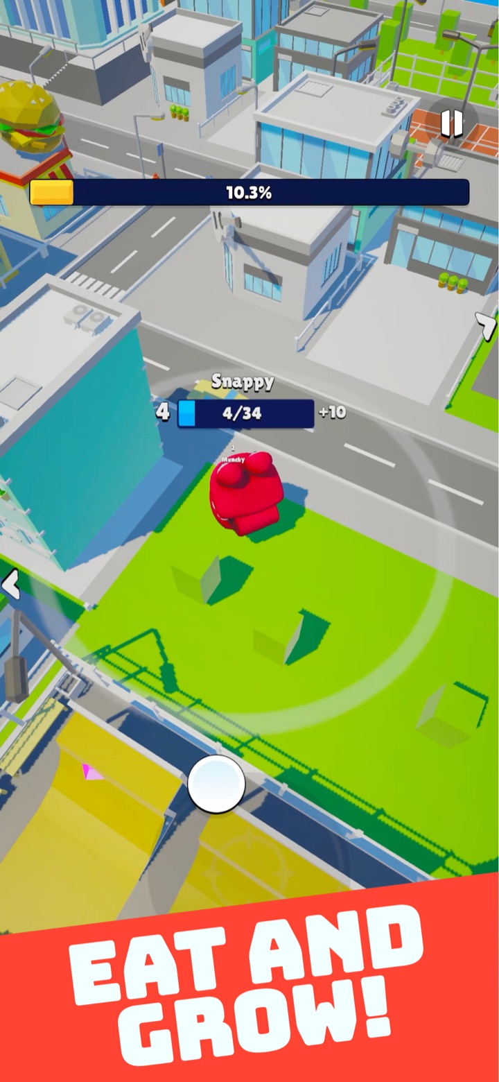 Snappy gameplay
