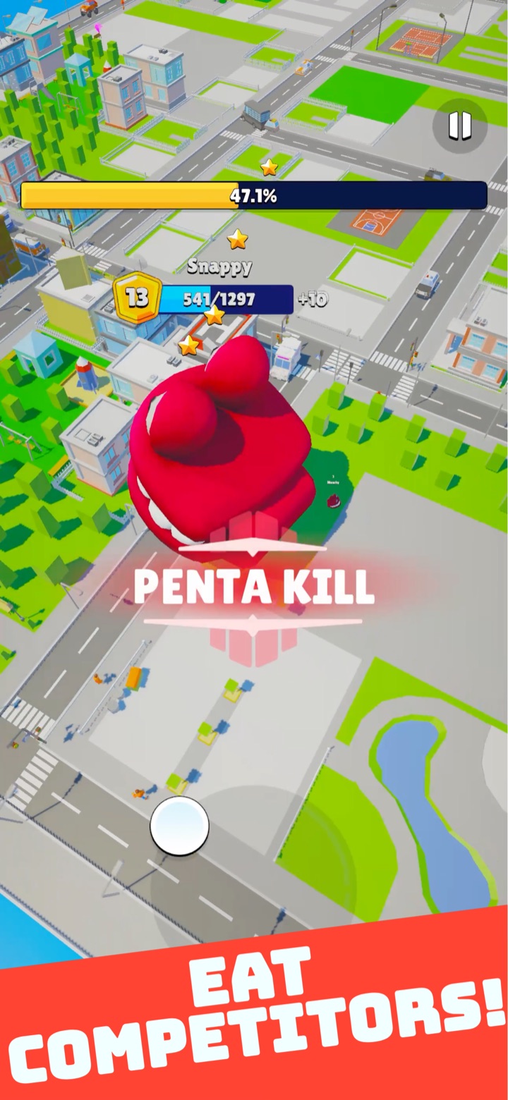 Snappy gameplay